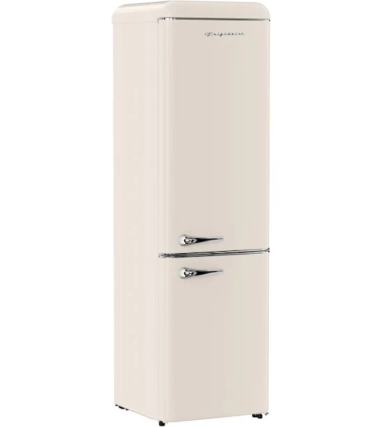 Frigidaire Retro Bottom Mount Refrigerator EFR941- CREAM