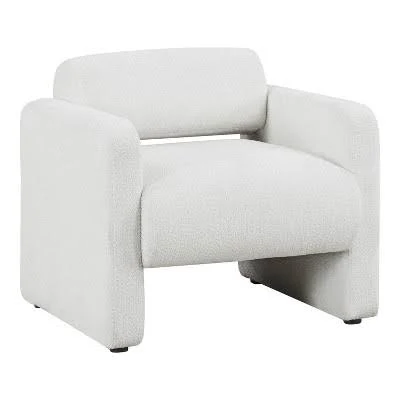 Furniture of America Luna Upholstered Barrel Chair