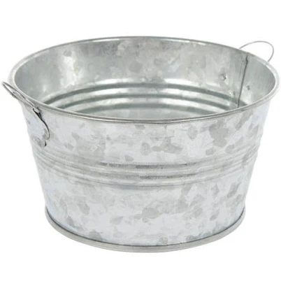 Galvanized Metal Container