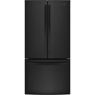 GE 18.6 Cu. Ft. French-Door Refrigerator GWE19JGLBB