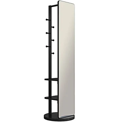 George Oliver 360° Rotating Multifunctional Full Length Mirror with Hook