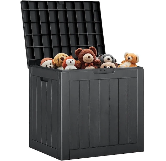 Gianna 31 Gallon Resin Waterproof UV Resistant Outdoor Storage Box