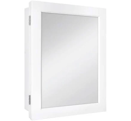 Glacier Bay 15-1/4 in. W x 19-3/8 in. H Rectangular Framed Recessed or