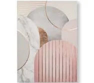 Graham & Brown Art Deco Geo Canvas Wall Art