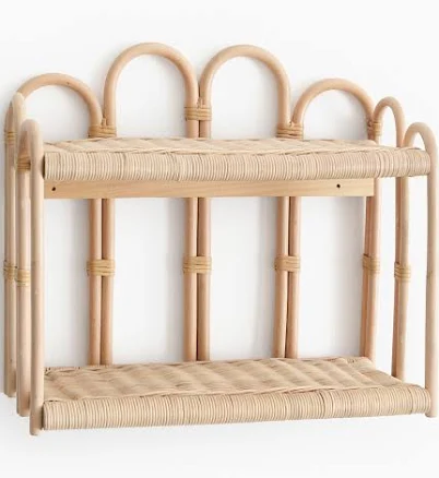 H&M Home Rattan Wall Shelf