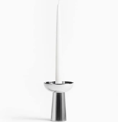 H&M Home Stainless Steel Candleholder