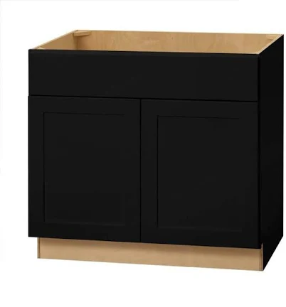 Hampton Bay Avondale Shaker Sink Base Kitchen Cabinet