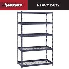 Husky 5-Shelf Heavy-Duty Garage Storage Shelving Unit