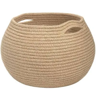 Itopfox Woven Jute Storage Basket