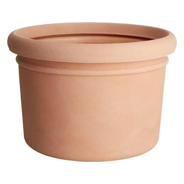 Japi Firenze Terracotta Outdoor Planter, Large | At Home, Natural, sold by At Ho