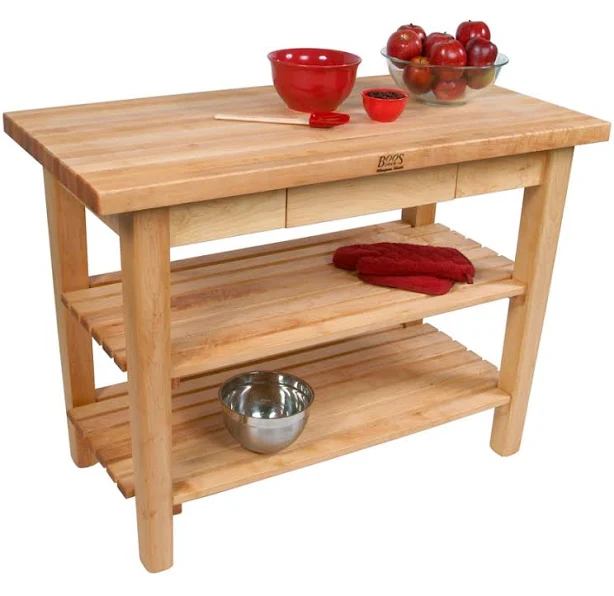 John Boos C Country Work Kitchen Island Table