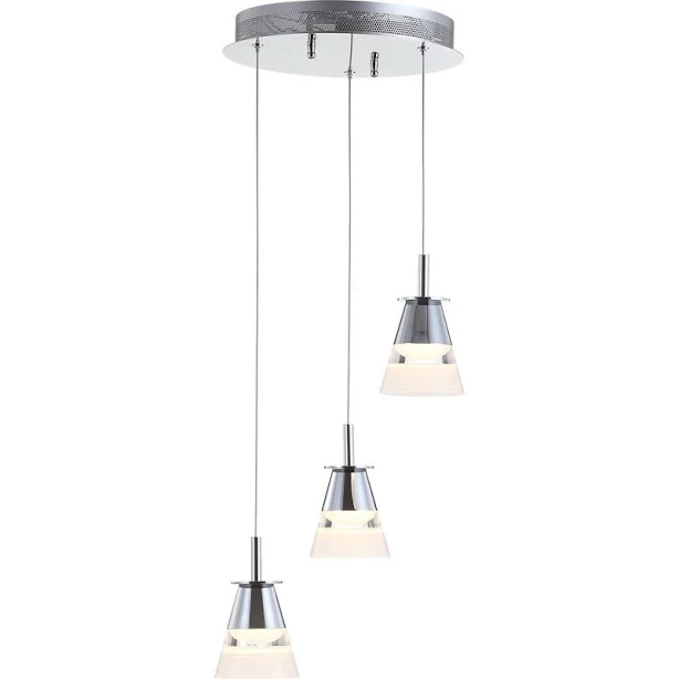 Jonathan Y Alain Adjustable Metal Integrated LED Pendant