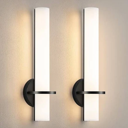 KAISITE Modern LED Wall Sconce Set of 2