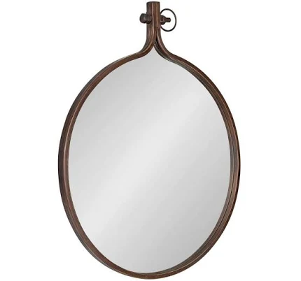 Kate and Laurel Yitro Round Wall Mirror