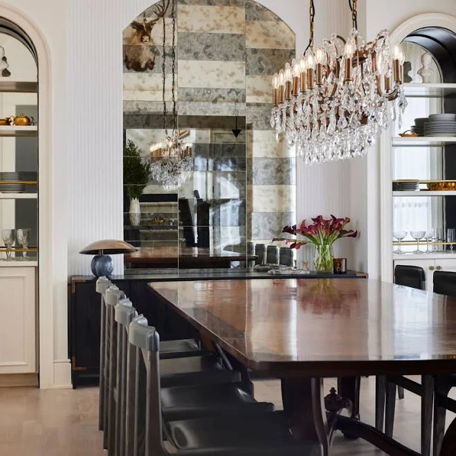 Kelli Fontana Patina Eclipse Mirror Wall Tile