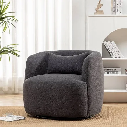 Kelly Clarkson Home Sydney Upholstered Swivel Armchair