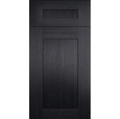 Kitchen Cabinet Kings Blaze Black Cabinet Door Sample
