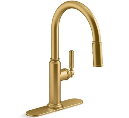 Kohler Revolv Single Handle Pull Down Sprayer Kitchen Faucet