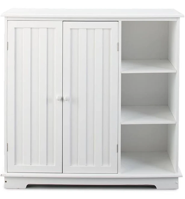 Lakeside Beadboard Wooden Cabinet