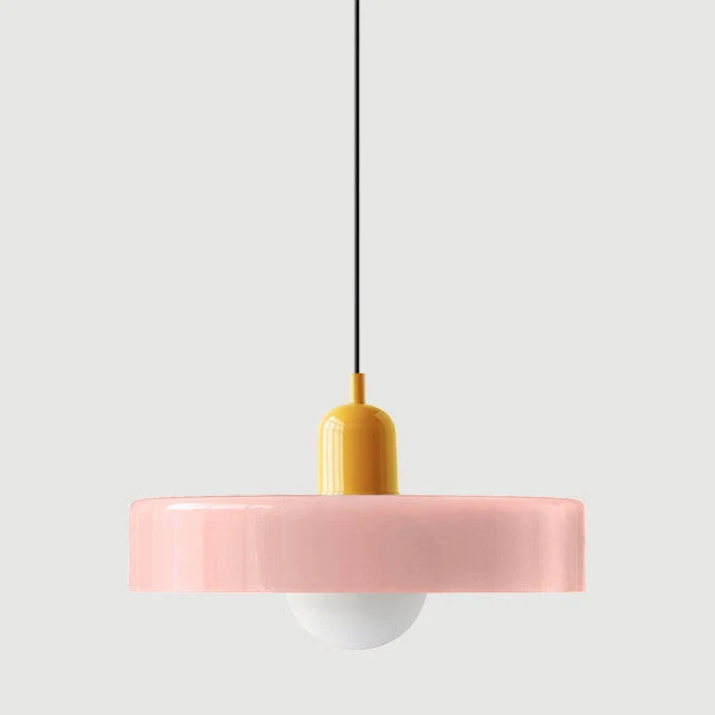 Lampsmodern Bauhaus Colorful Glass Pendant Light