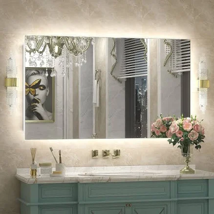 Large LED Bathroom Mirror