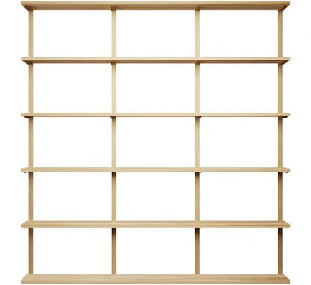 Large Wall Mount Bookshelf Custom Made in USA Shelves