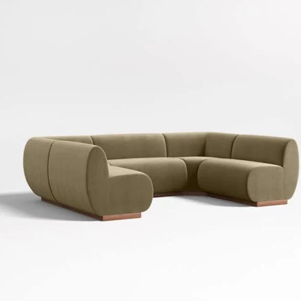 Leandro U-Shaped Dining Banquette Corners