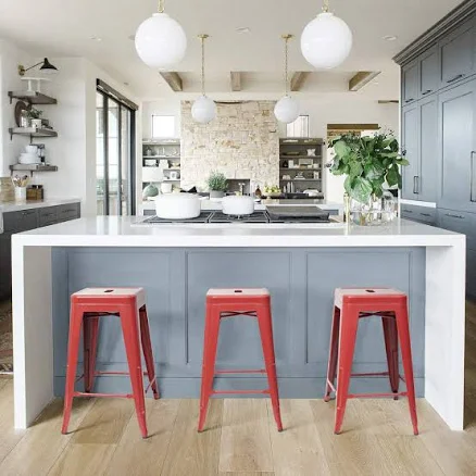 Lehman Counter Stool with Metal Frame Williston Forge