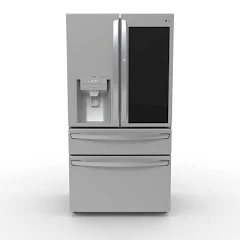 LG 23 Cu. Ft. Smart Wi-Fi Enabled Instaview Door-in-Door Refrigerator