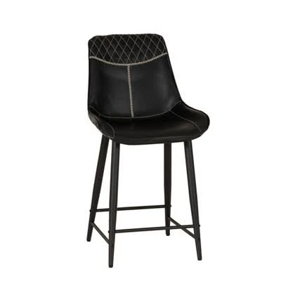 Linon Elder Upholstered Counter Height Barstool