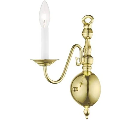 Livex Lighting Williamsburgh 1 Light Wall Sconce