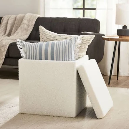 Mainstays Large Cube Storage Ottoman