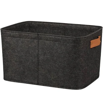 Mainstays Medium Felt Decorative Storage Basket