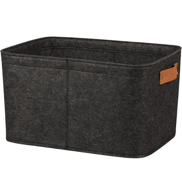 Mainstays Medium Felt Decorative Storage Basket