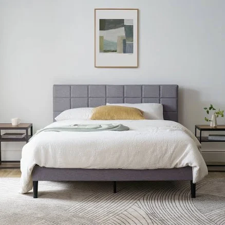 Mainstays Upholstered Platform Bed