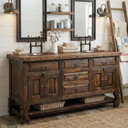 Martin Reclaimed Double Sink Vanity