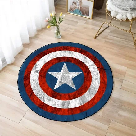 Marvel, Marvel Characters Rug,Fantastic Rug,Kids Room Rug,Cartoon Pattern Rug,Po
