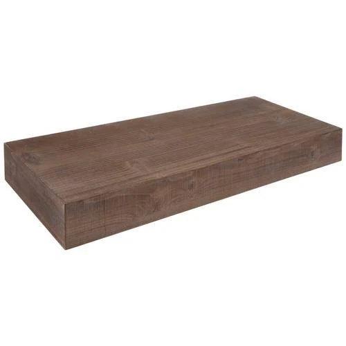 Medium - Rustic Wood Floating Shelf