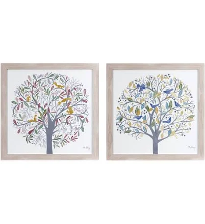 Melrose Framed Tree Print Set of 2