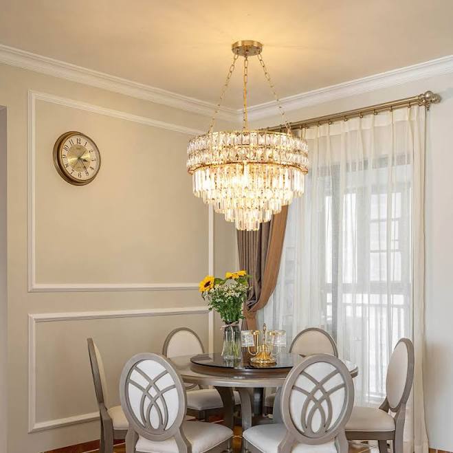 Mercer41 Imma Crystal Empire Chandelier