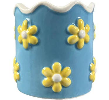 Michaels Ashland Mini Flower Ceramic Pot