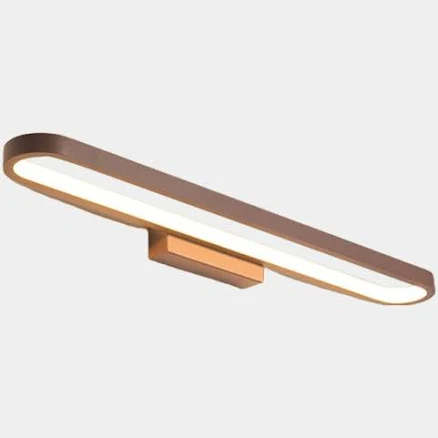 Minimalist Linear Oval LED Wall Sconce