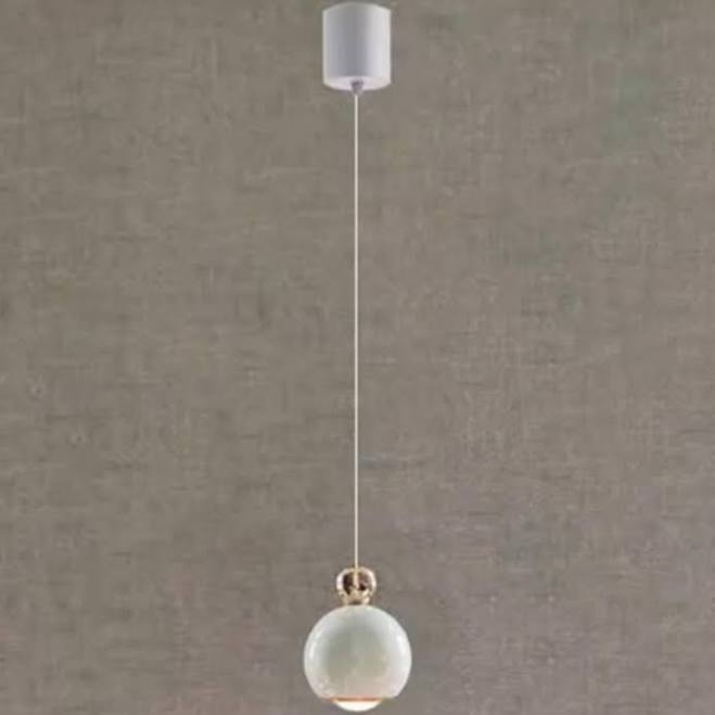 Modern Art Deco Multicolor Acrylic Globe Pendant Lights