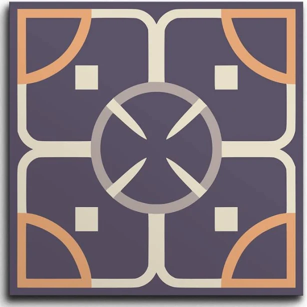 Modern Geometric Decor Tile