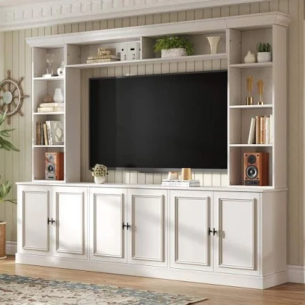 Modern Large Wall Unit Entertainment Center