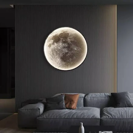 Modrngy Nordic Moon Wall Light