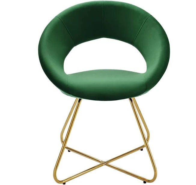 Modway Nouvelle Performance Velvet Dining Chair Set of 2