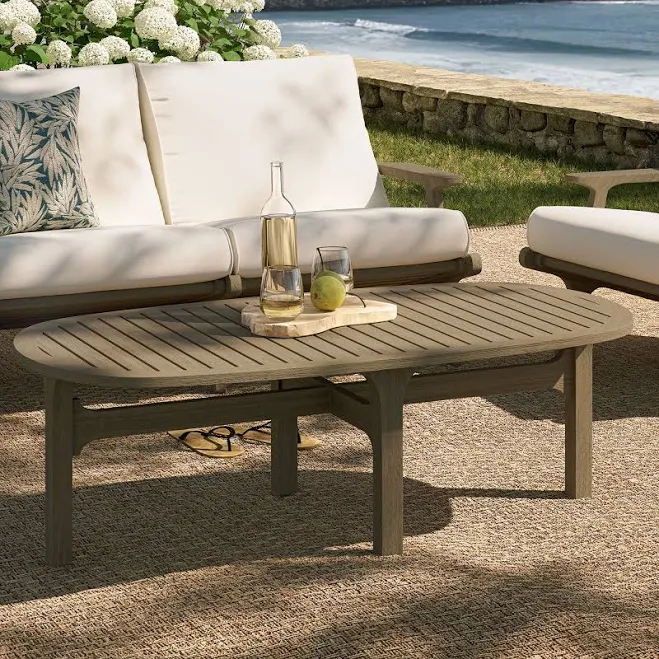 Modway Saratoga Oval Outdoor Patio Coffee Table