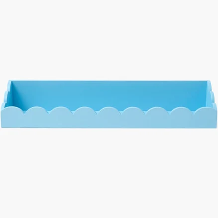 Mrs. Alice Soft Scalloped Lacquer Shelf