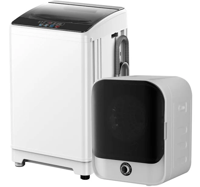 Muhub Front Load Compact Washer and Dryer Bundle